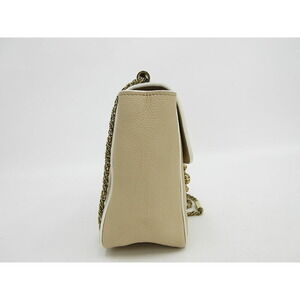 Chloe Elsie Bag Shoulder Beige Leather Chain
